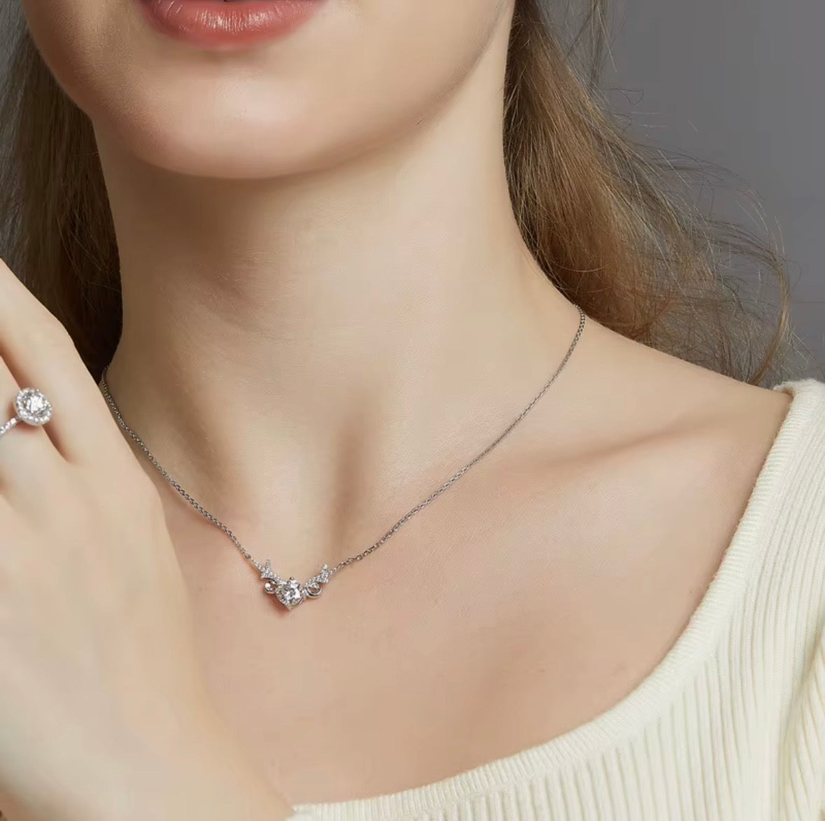 Dear Antler Pendant