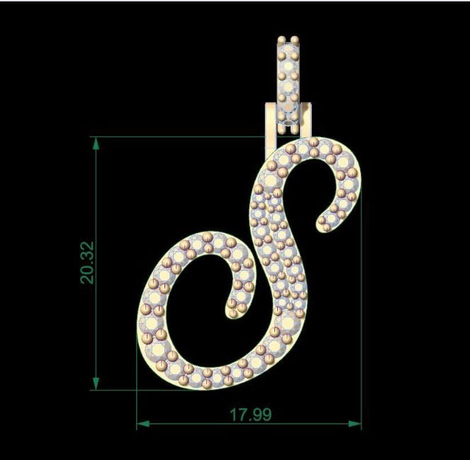 Letter Pendants