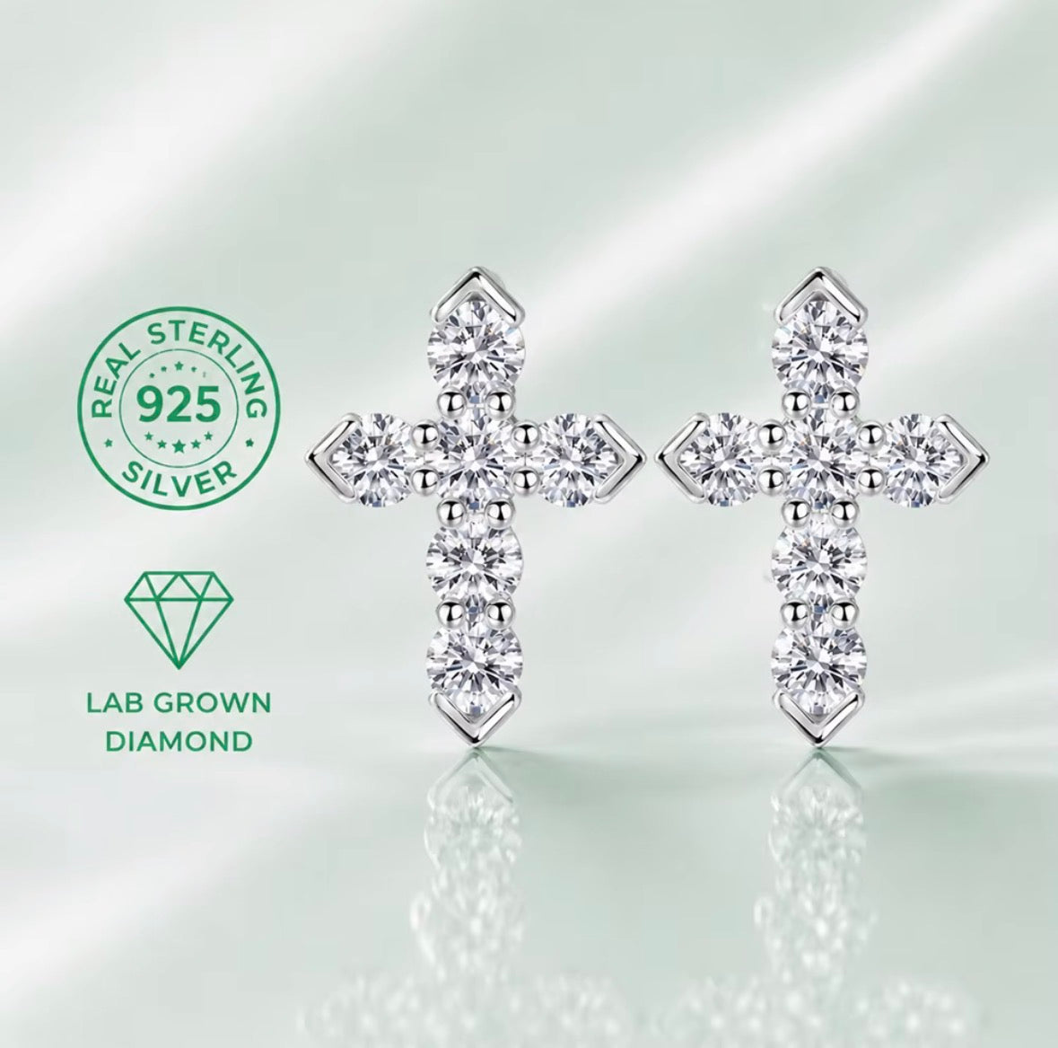 Cross Earrings