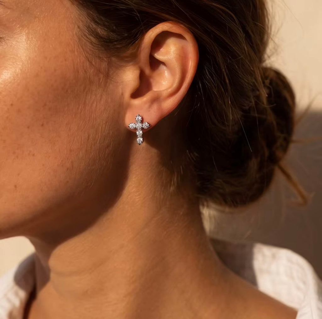 Cross Earrings