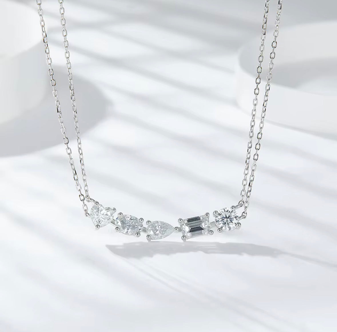 Mixed cut Necklace