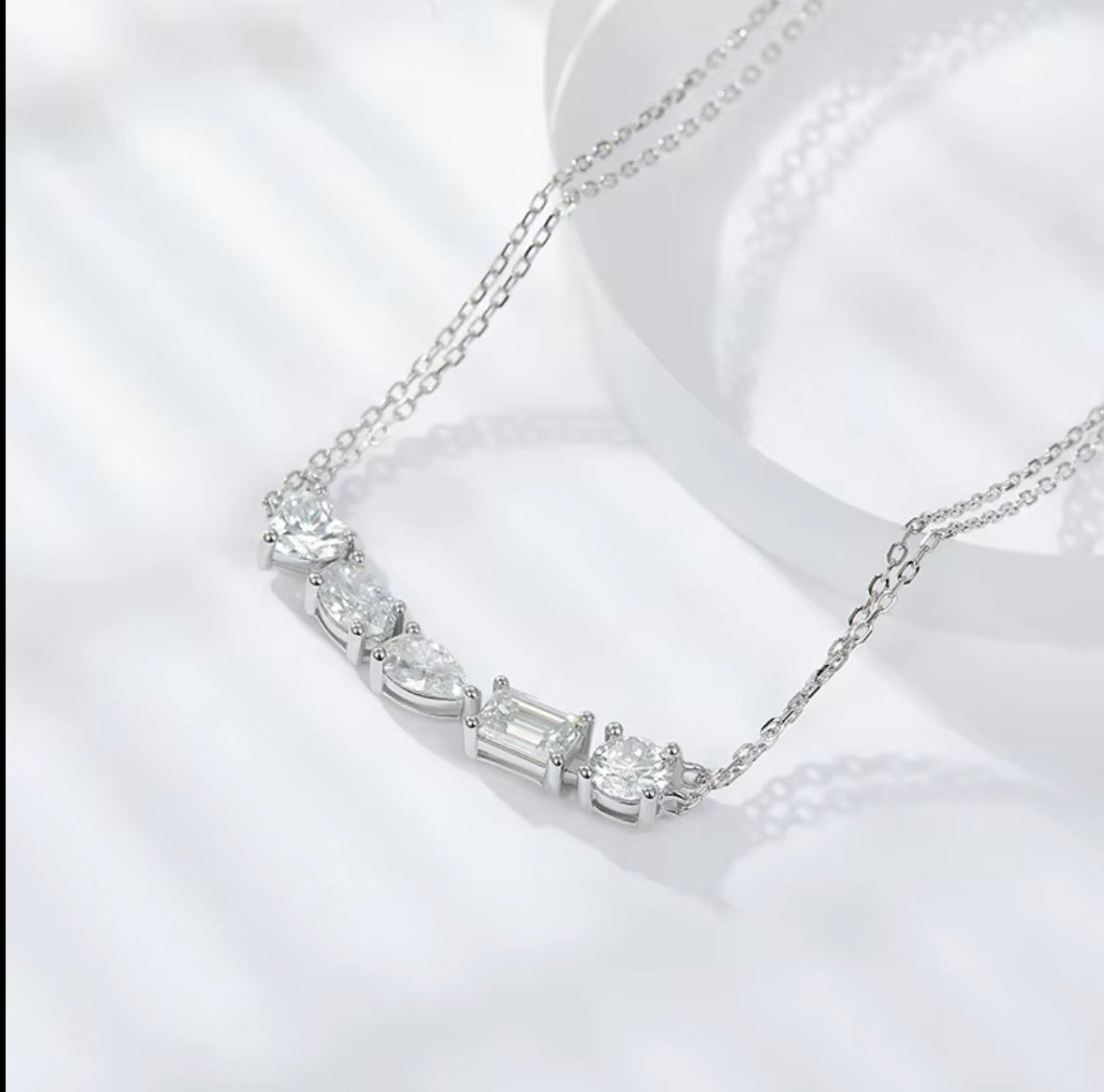 Mixed cut Necklace