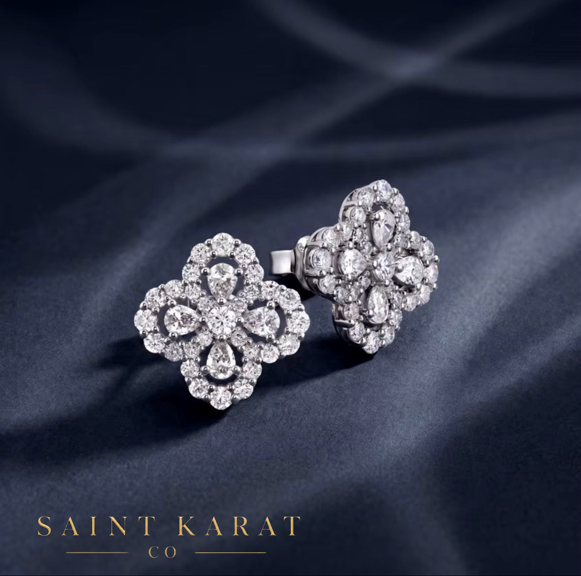 Four Leaf Clover Earrings