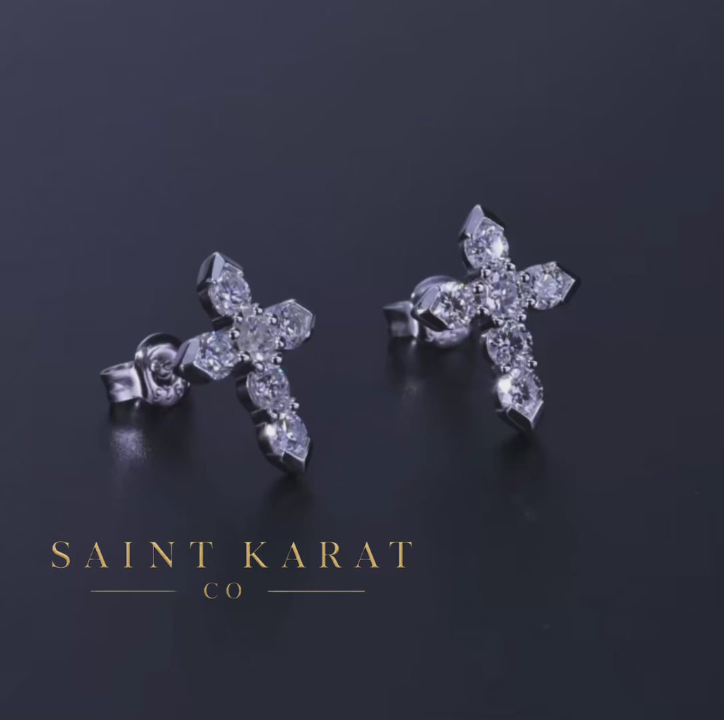 Cross Earrings