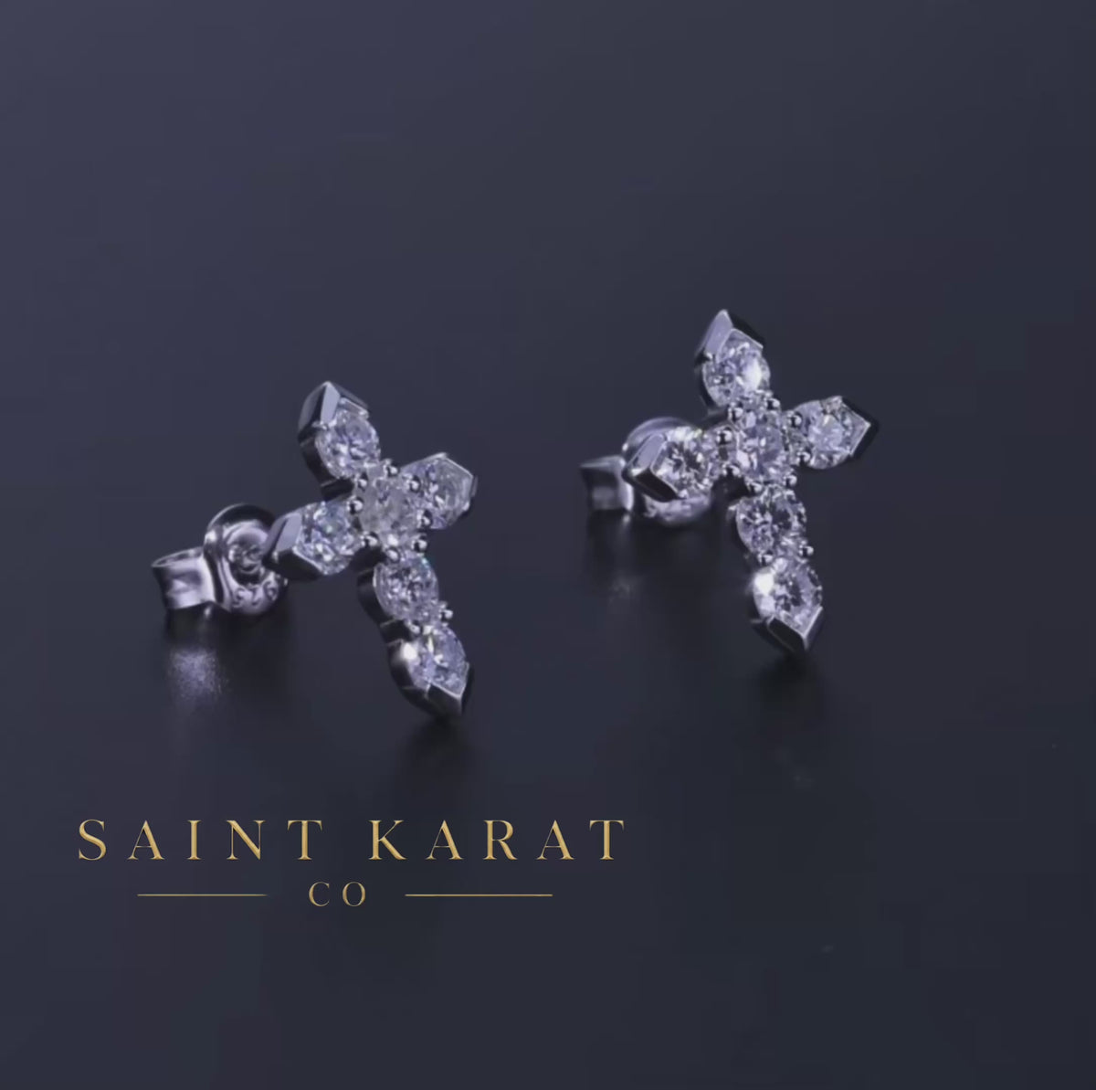 Cross Earrings